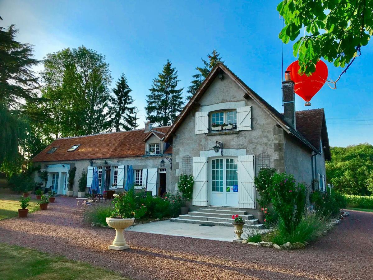 Sans Souci Bed And Breakfast Luxe Heated Pool And Restaurant Luzillé Exterior photo