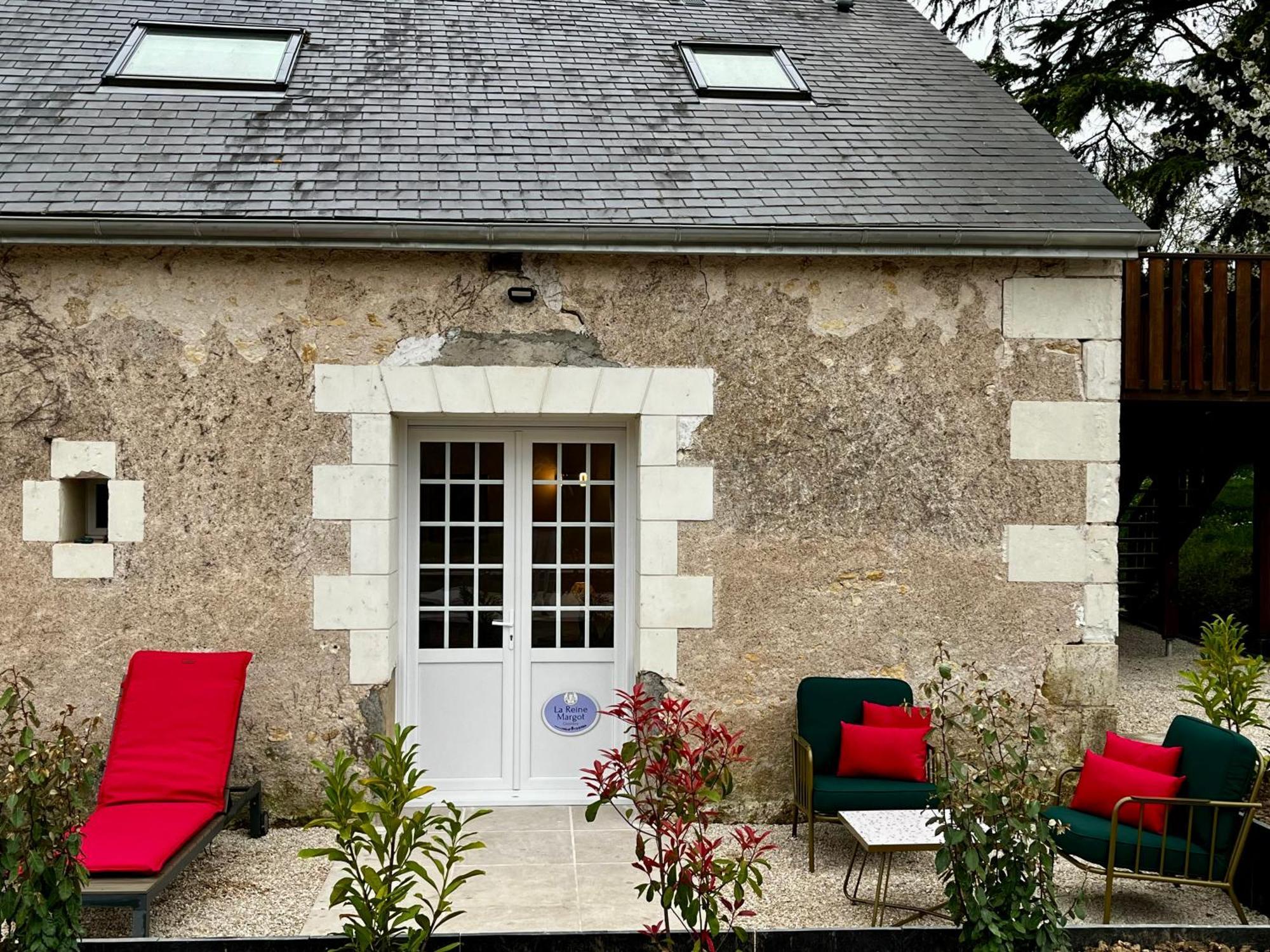 Sans Souci Bed And Breakfast Luxe Heated Pool And Restaurant Luzillé Exterior photo