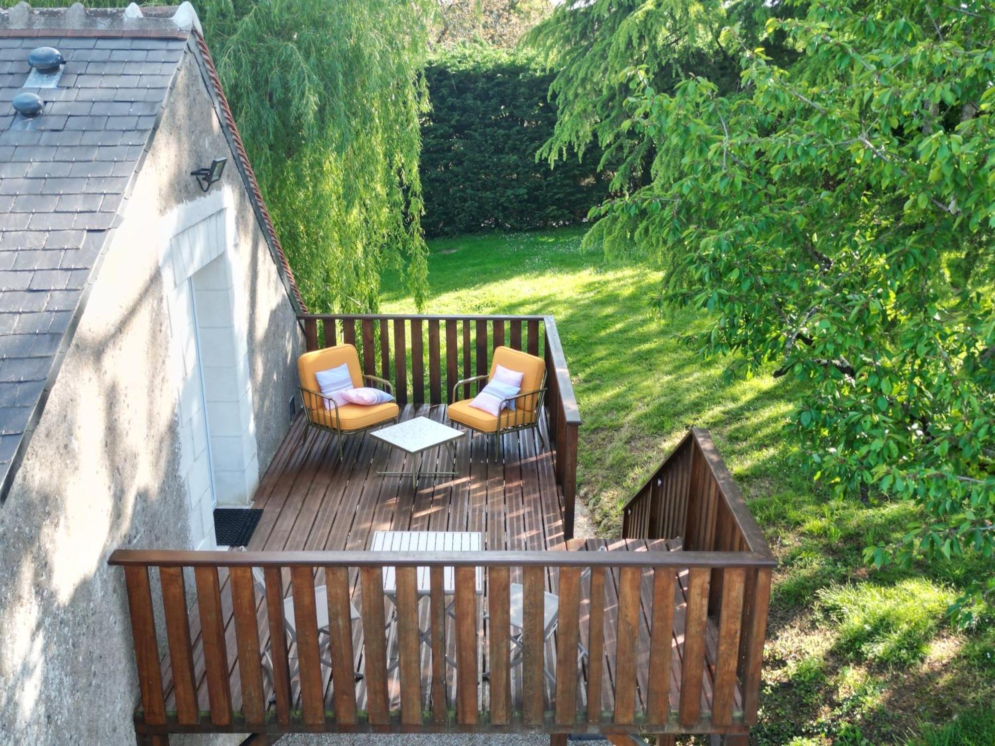 Sans Souci Bed And Breakfast Luxe Heated Pool And Restaurant Luzillé Exterior photo