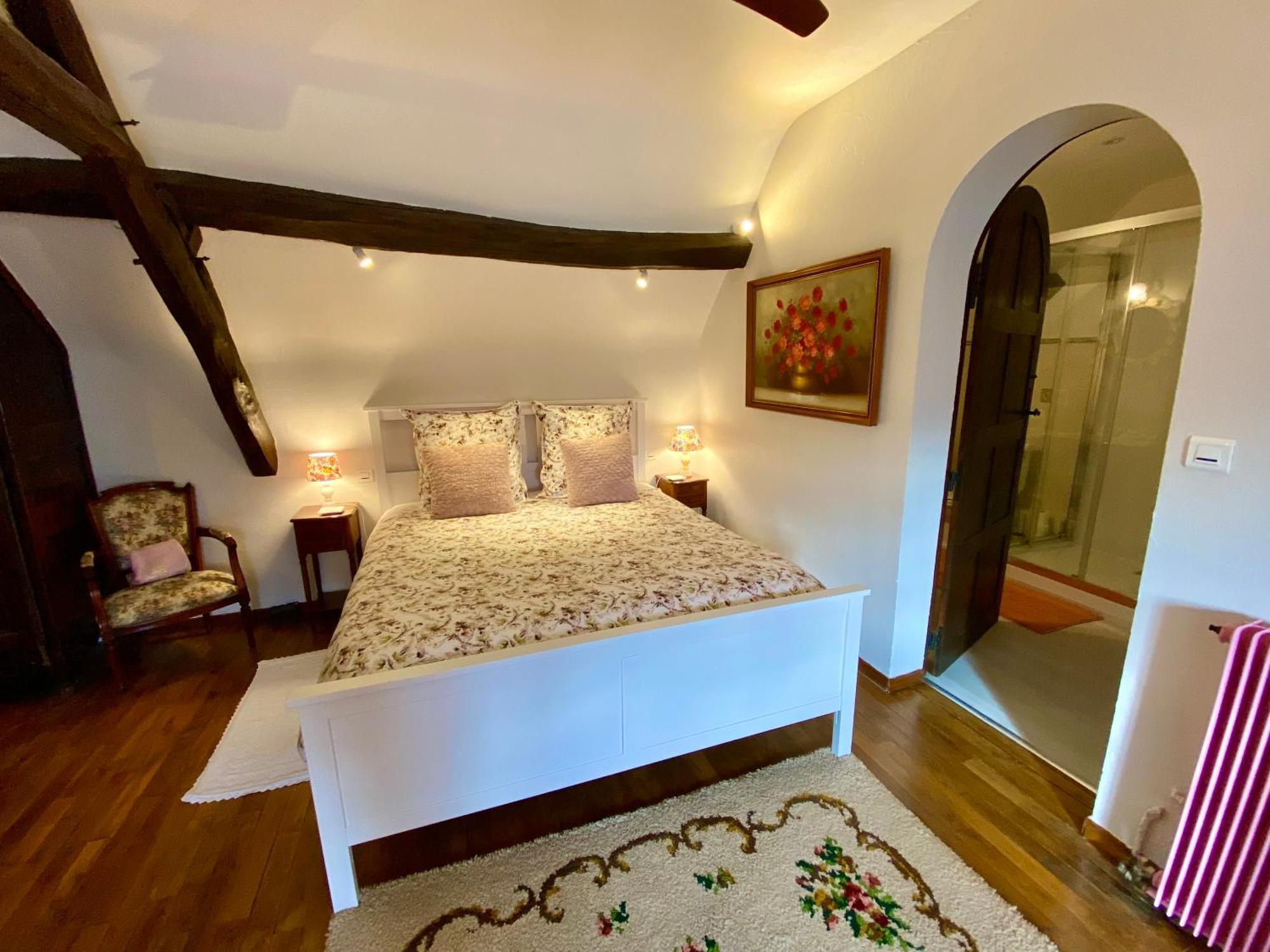 Sans Souci Bed And Breakfast Luxe Heated Pool And Restaurant Luzillé Room photo