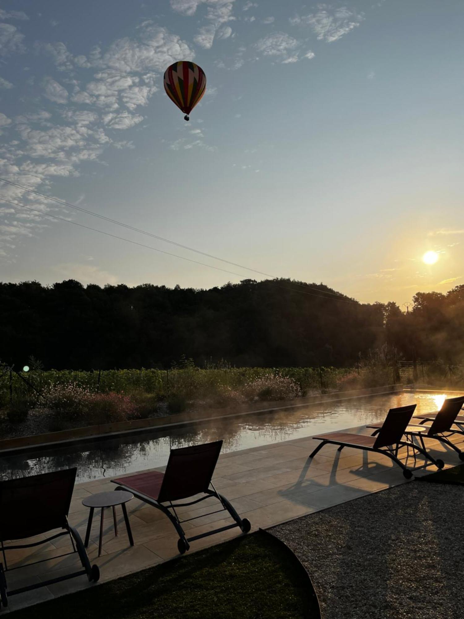 Sans Souci Bed And Breakfast Luxe Heated Pool And Restaurant Luzillé Exterior photo